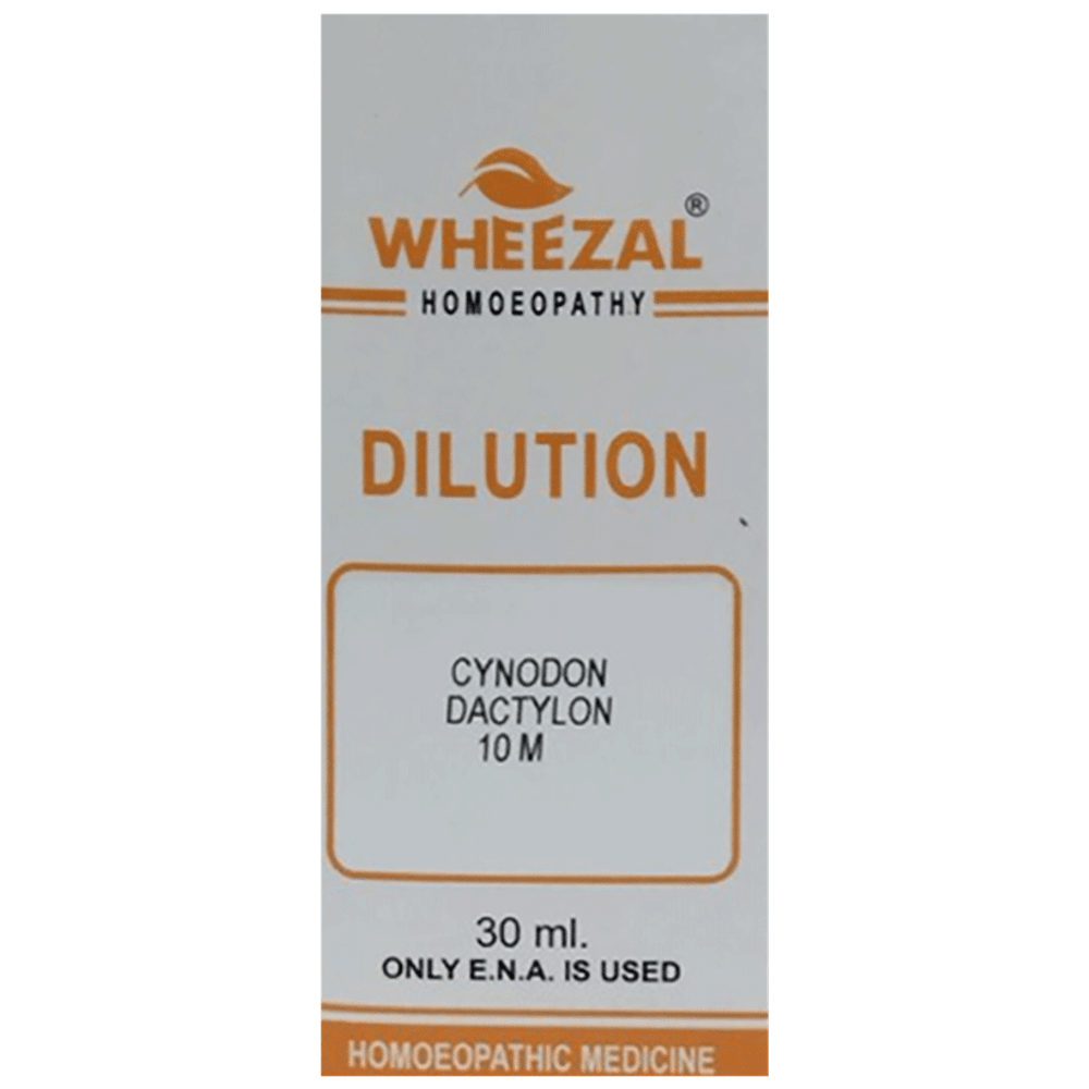 Wheezal Cynodon Dactylon Dilution 10M