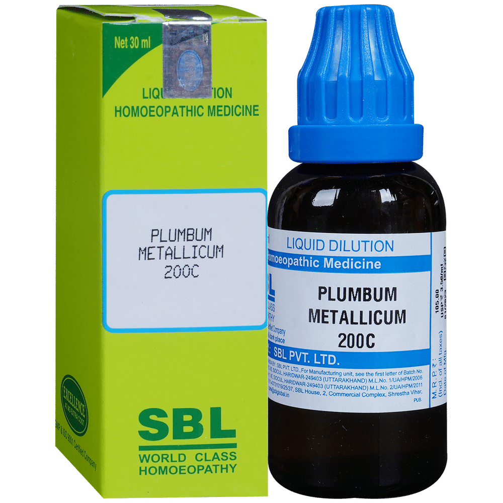 SBL Plumbum Metallicum Dilution 200 CH