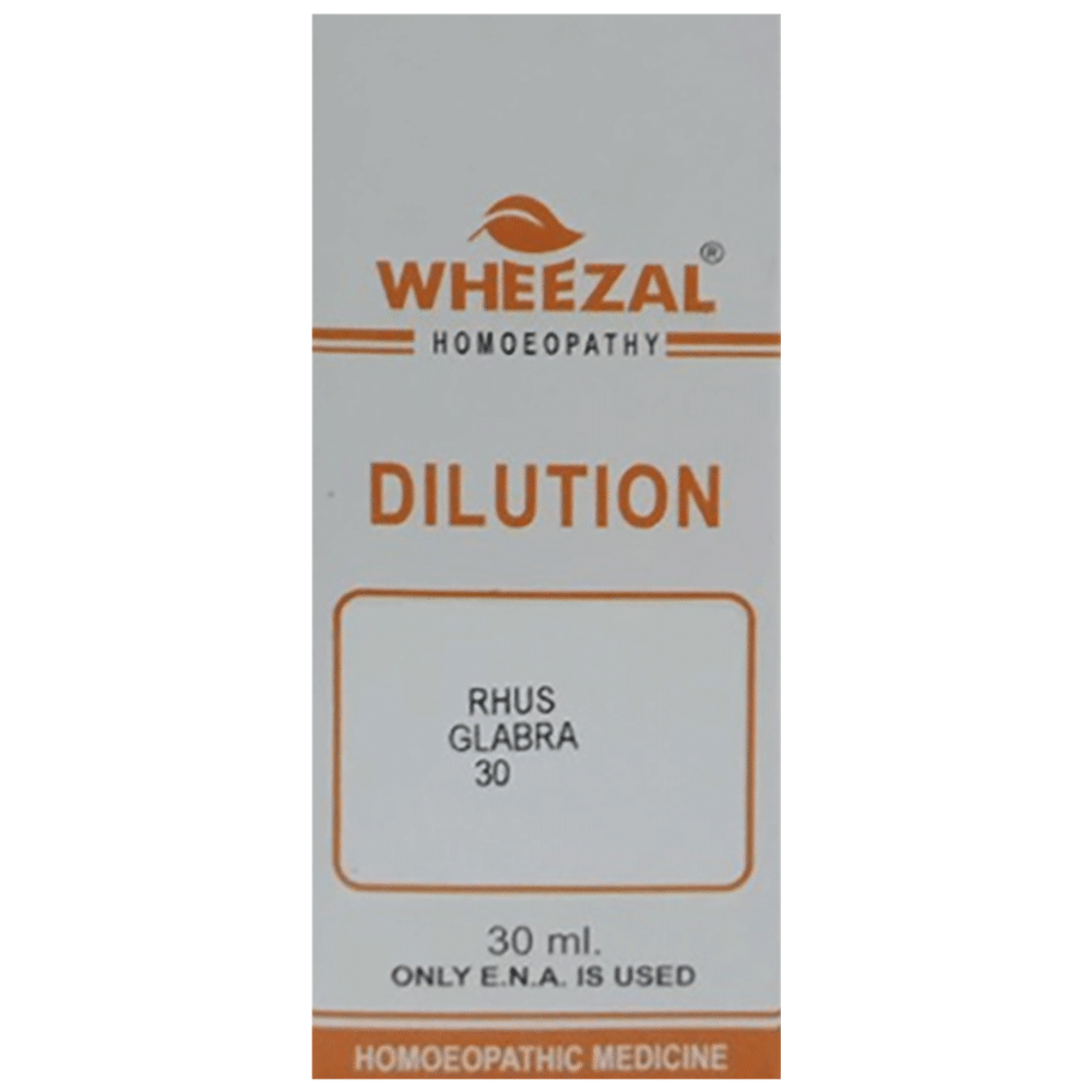 Wheezal Rhus Glabra Dilution 30