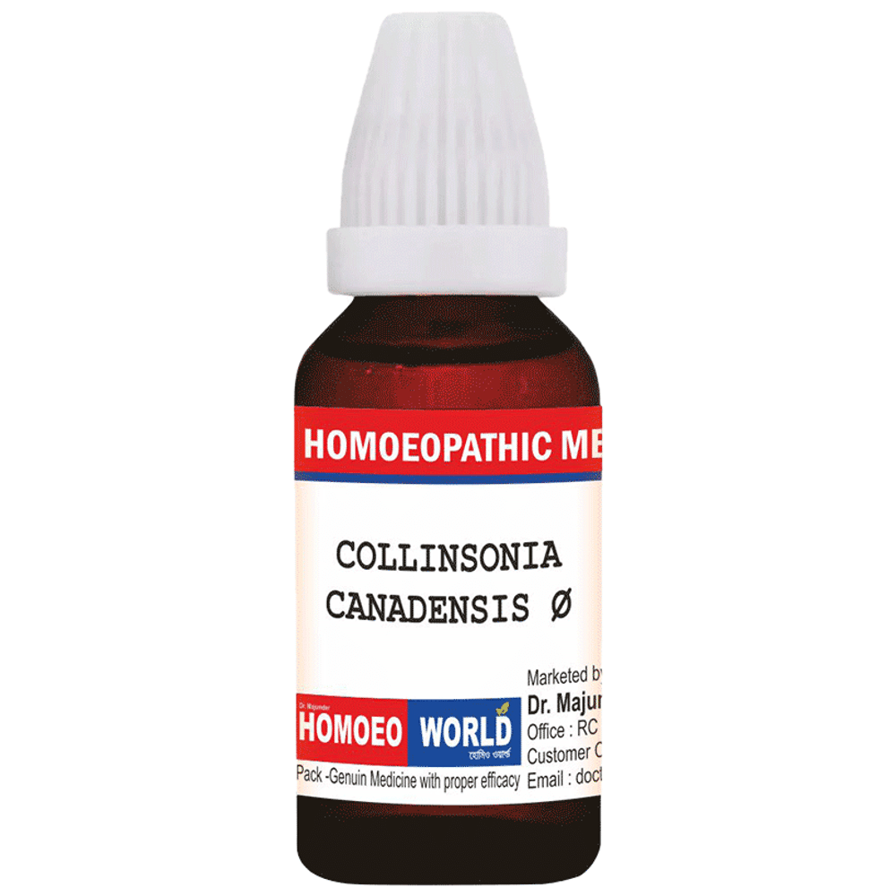 Dr. Majumder Homeo World Collinsonia Canadensis Mother Tincture (30ml Each) Q