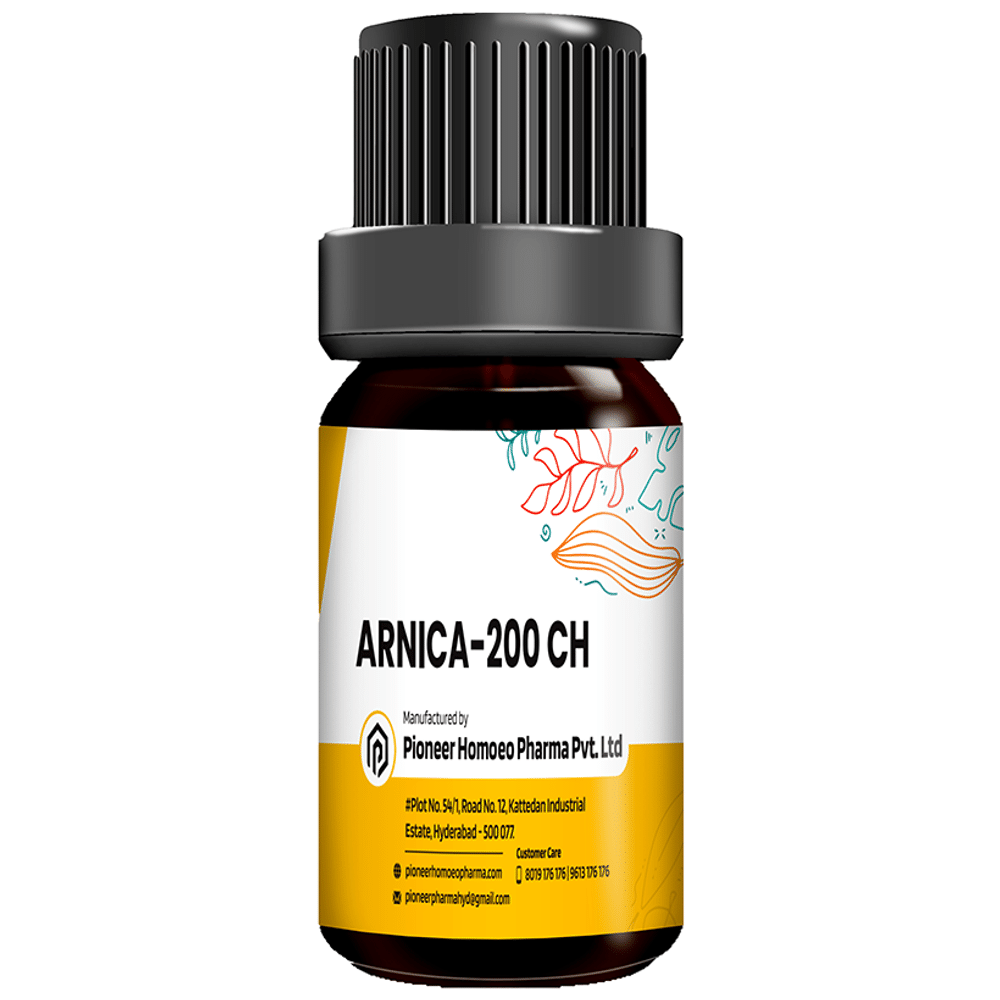 Pioneer Pharma Arnica Globules Pellets Multidose Pills 200 CH