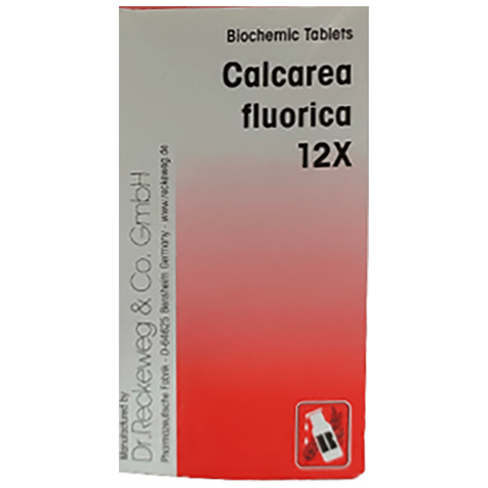 Dr Reckeweg &Co.gmbH Calcarea Fluorica Biochemic Tablet 12X