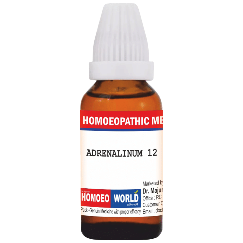 Dr. Majumder Homeo World Adrenalinum Dilution (30ml Each) 12