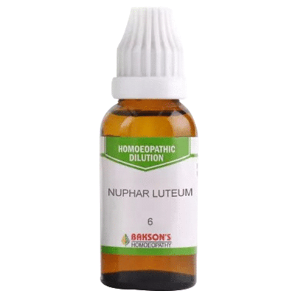 Bakson's Homeopathy Nuphar Luteum Dilution 6 CH