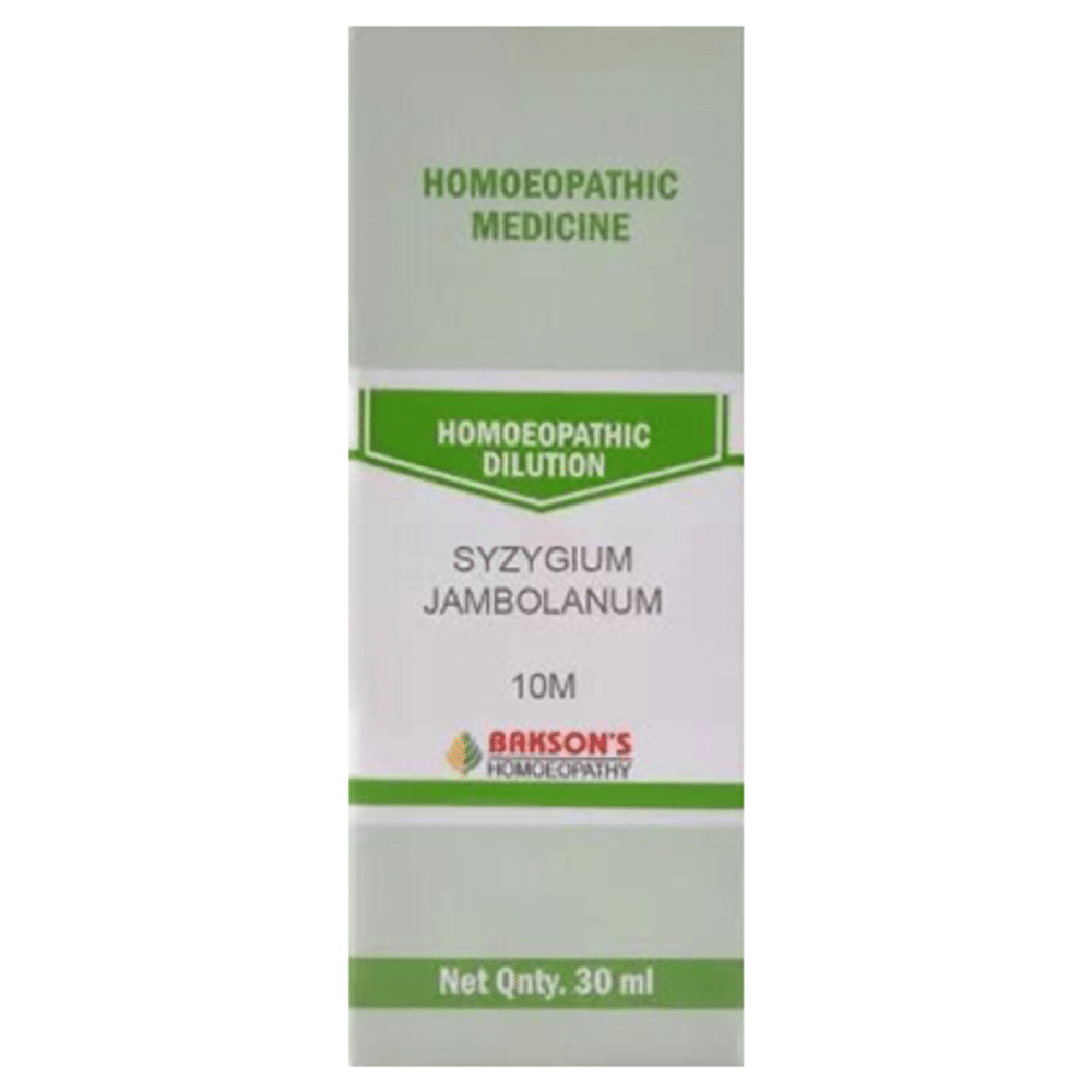 Bakson's Homeopathy Syzygium Jambolanum Dilution 10M