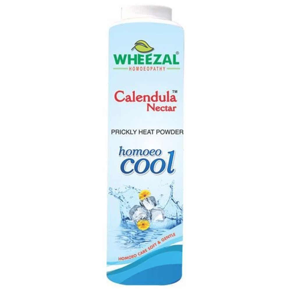 Wheezal Calendula Nectar Prickly Heat Homoeo Cool Powder