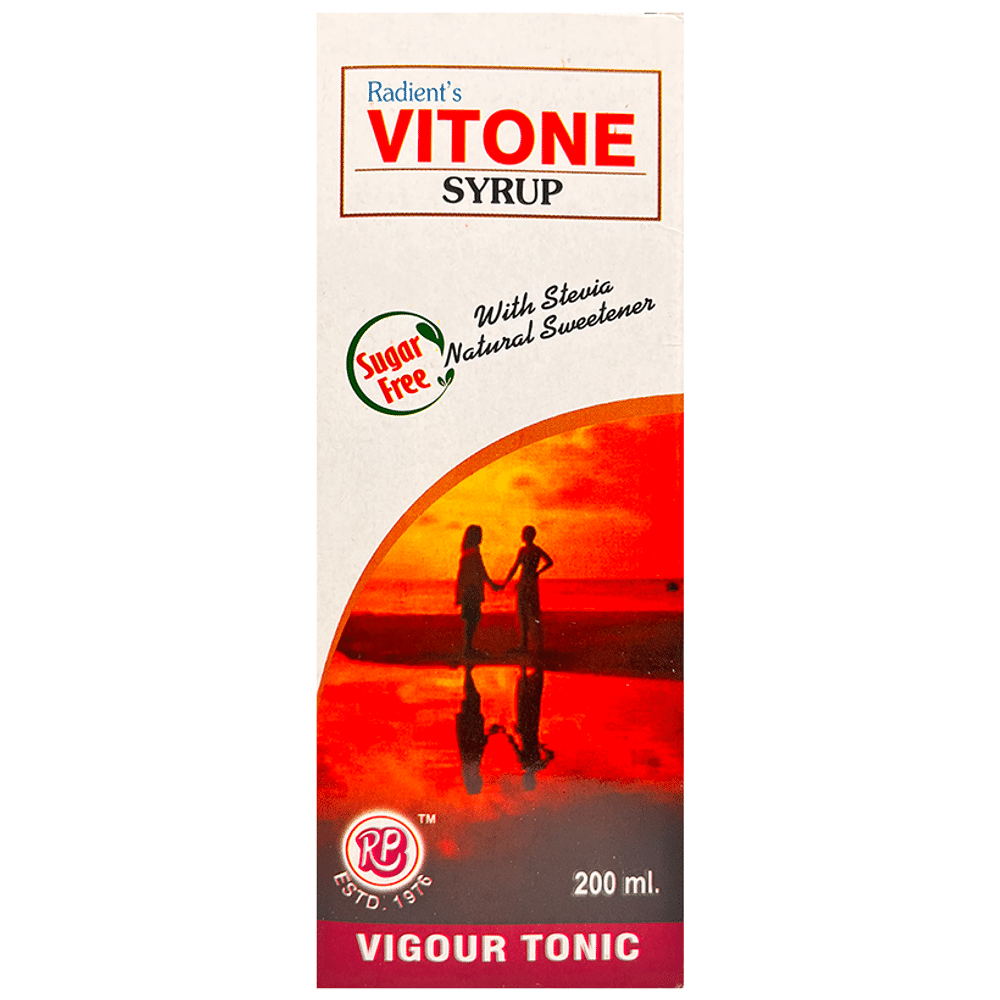 Radient's Vitone Syrup Syrup Sugar Free