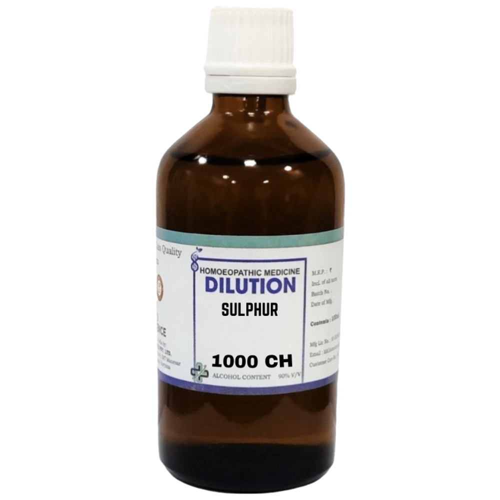 LDD Bioscience Sulphur Dilution 1000 CH