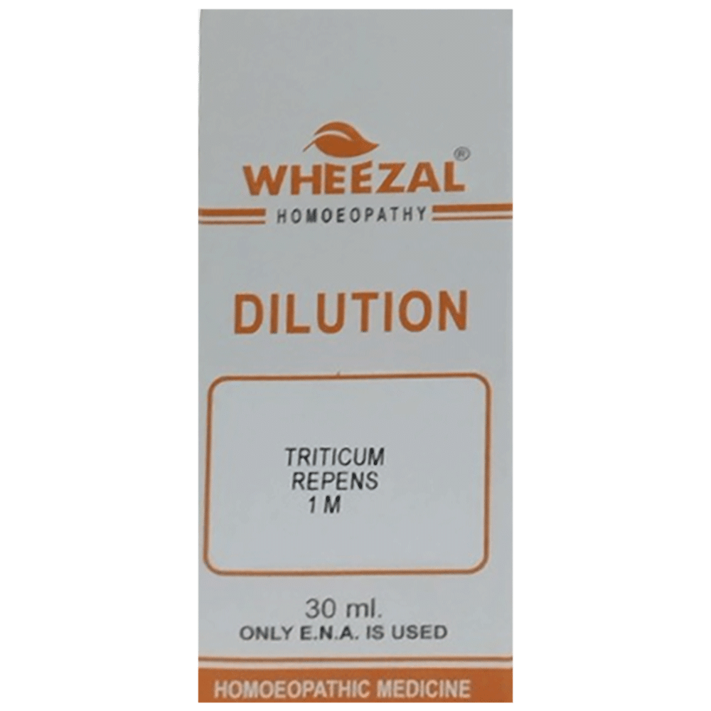 Wheezal Dilution Triticum Repens 1M