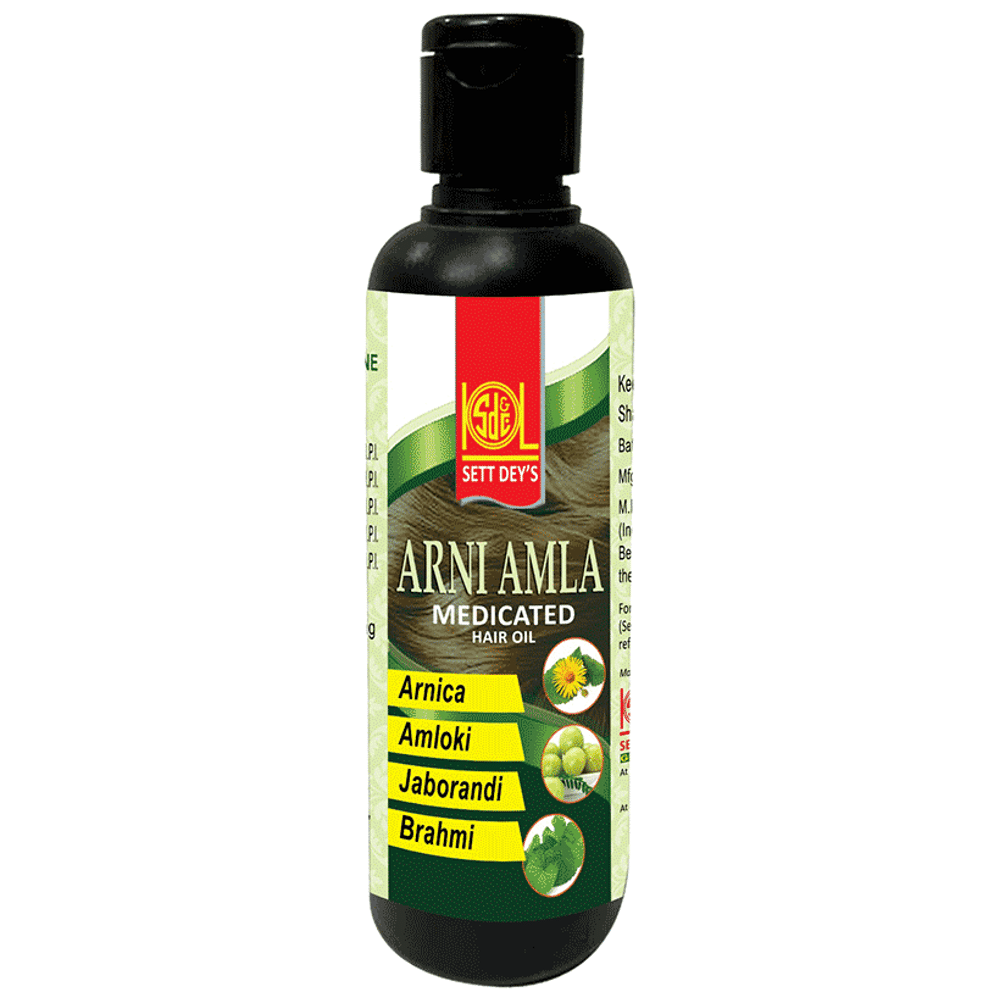 Sett Dey Arni Amla Medicated Hair Oil