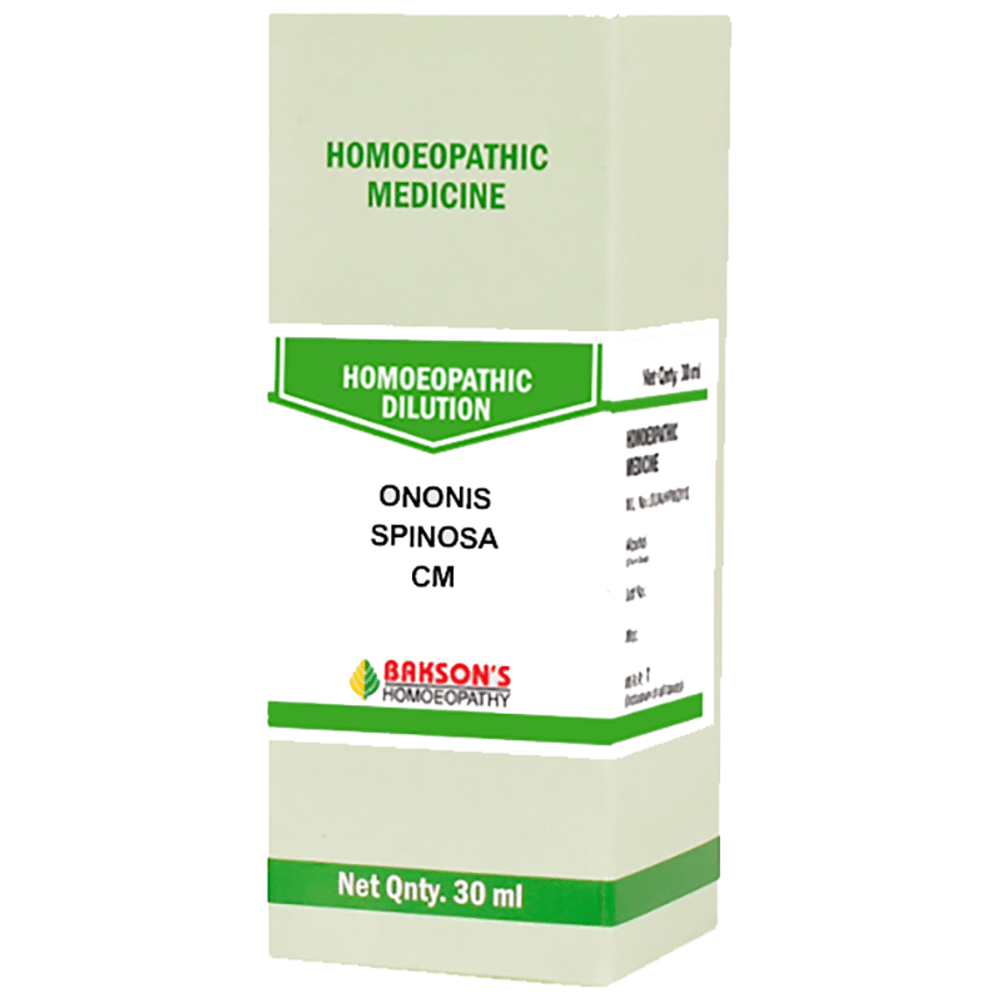 Bakson's Homeopathy Ononis Spinosa Dilution CM