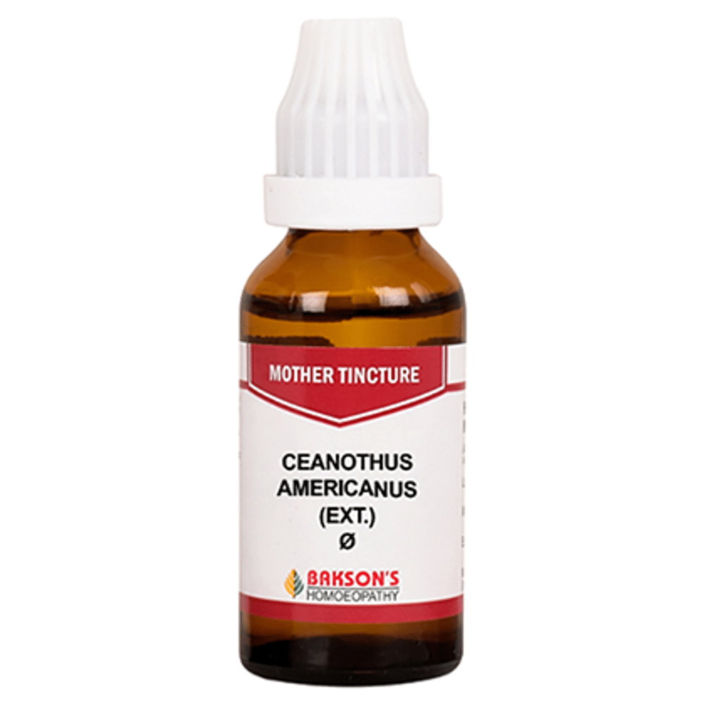 Bakson's Homeopathy Ceanothus Americanus (Ext.) Mother Tincture Q