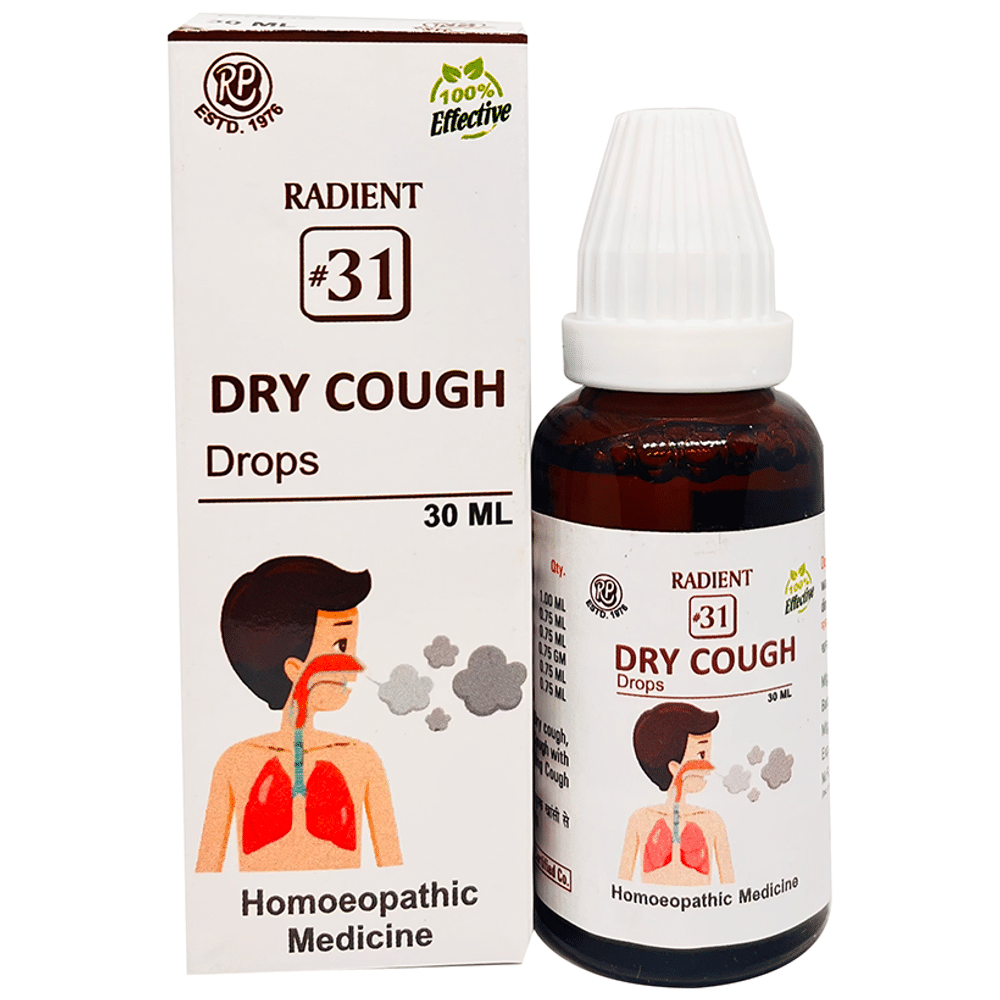 Radient 31 Dry Cough Oral Drops