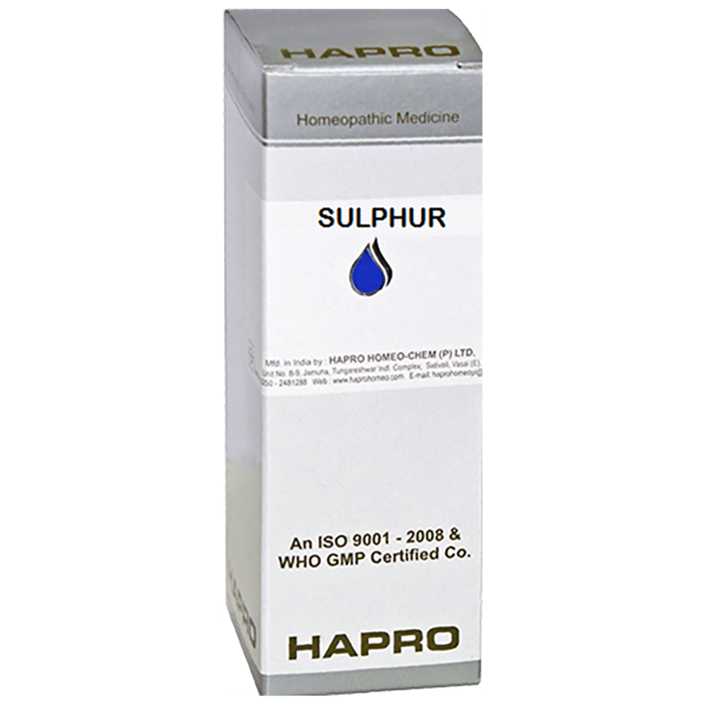 Hapro Sulphur Dilution 30