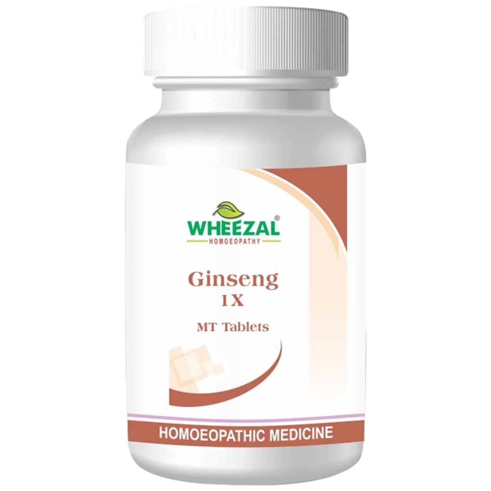 Wheezal Ginseng 1X MT Tablet