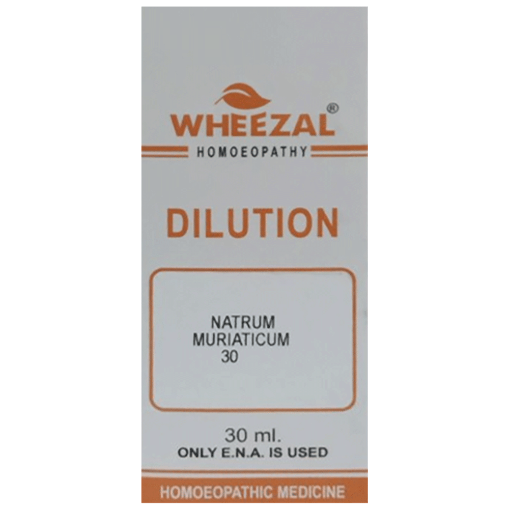 Wheezal Natrum Muriaticum Dilution 30