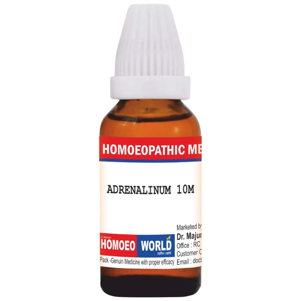 Dr. Majumder Homeo World Adrenalinum Dilution (30ml Each) 10M