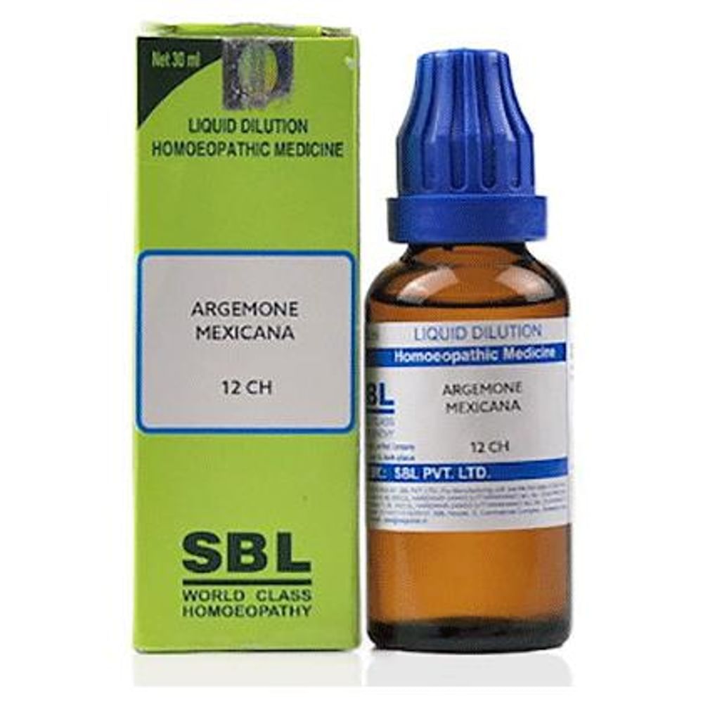 SBL Argemone Mexicana Dilution 12 CH