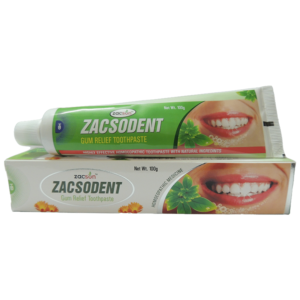 Zacson Zacsodent Gum Relief Toothpaste