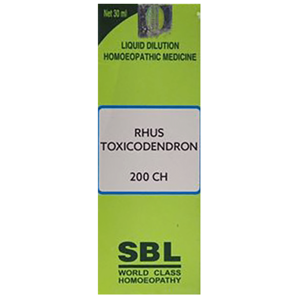 SBL Rhus Toxicodendron Dilution 200 CH