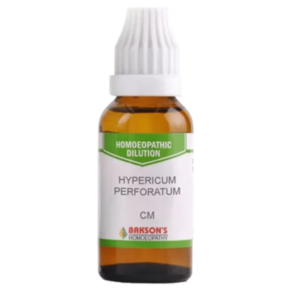 Bakson's Homeopathy Hypericum Perforatum Dilution CM