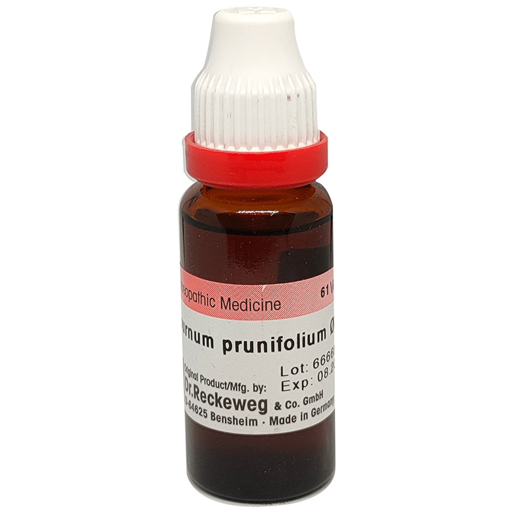 Dr. Reckeweg Viburnum Prunifolium Mother Tincture