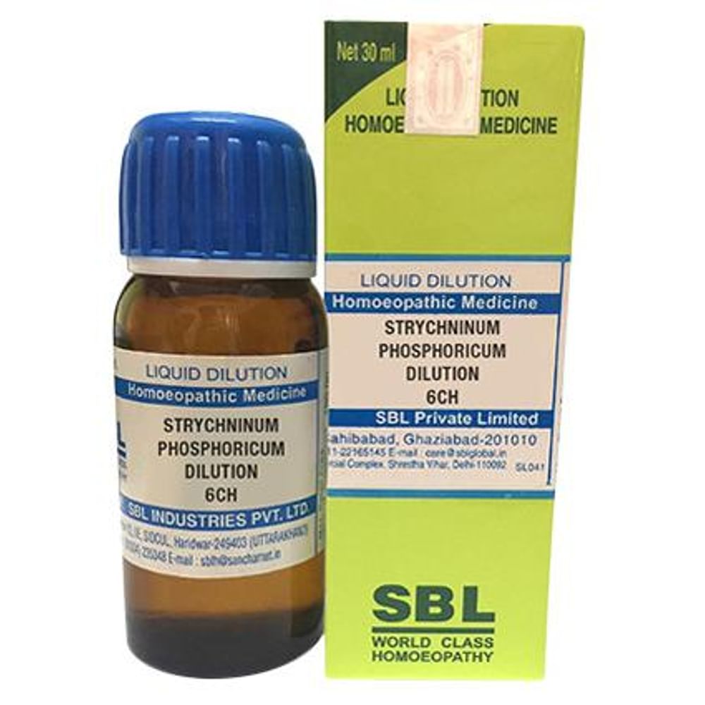 SBL Strychninum Phosphoricum Dilution 6 CH