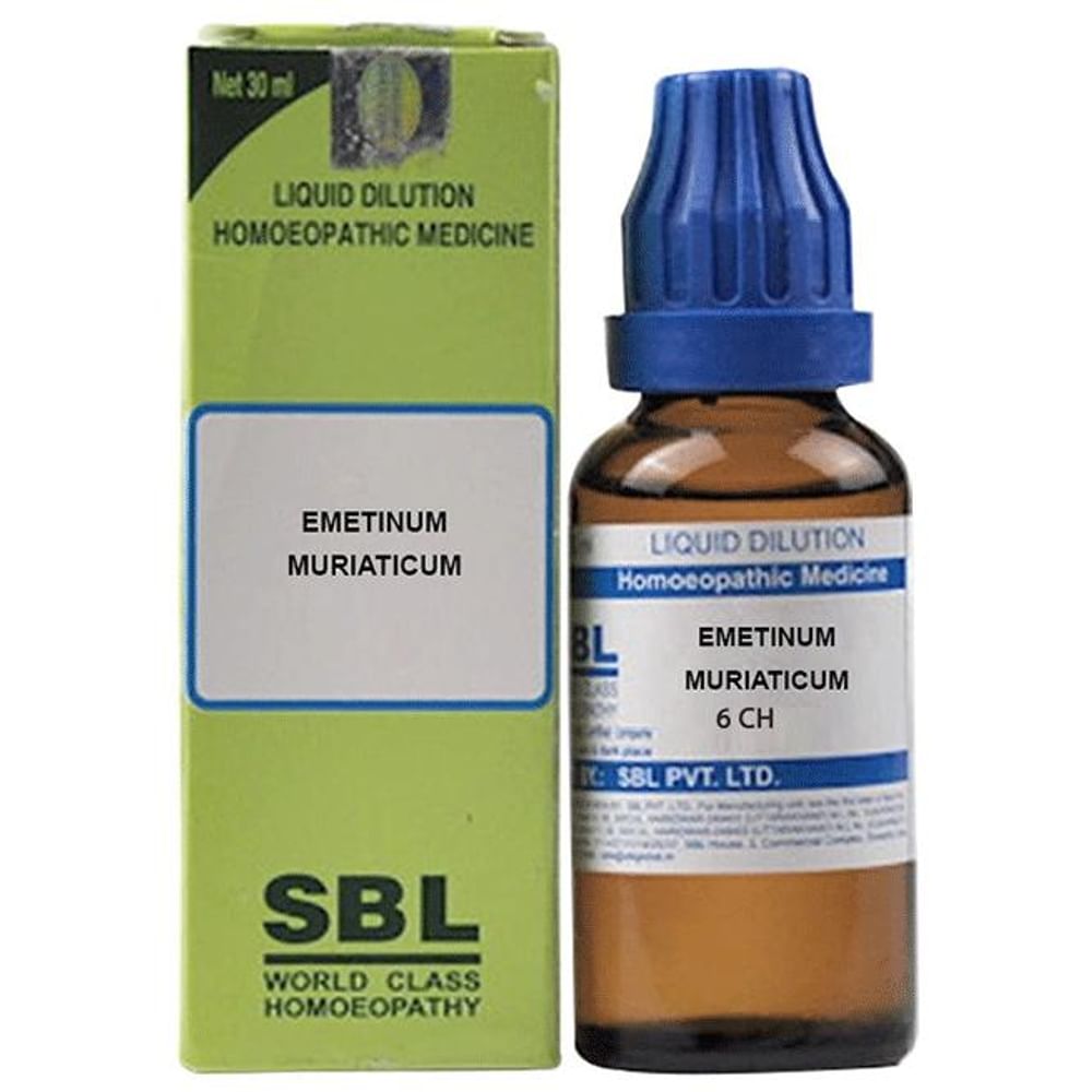 SBL Emetinum Muriaticum Dilution 6 CH