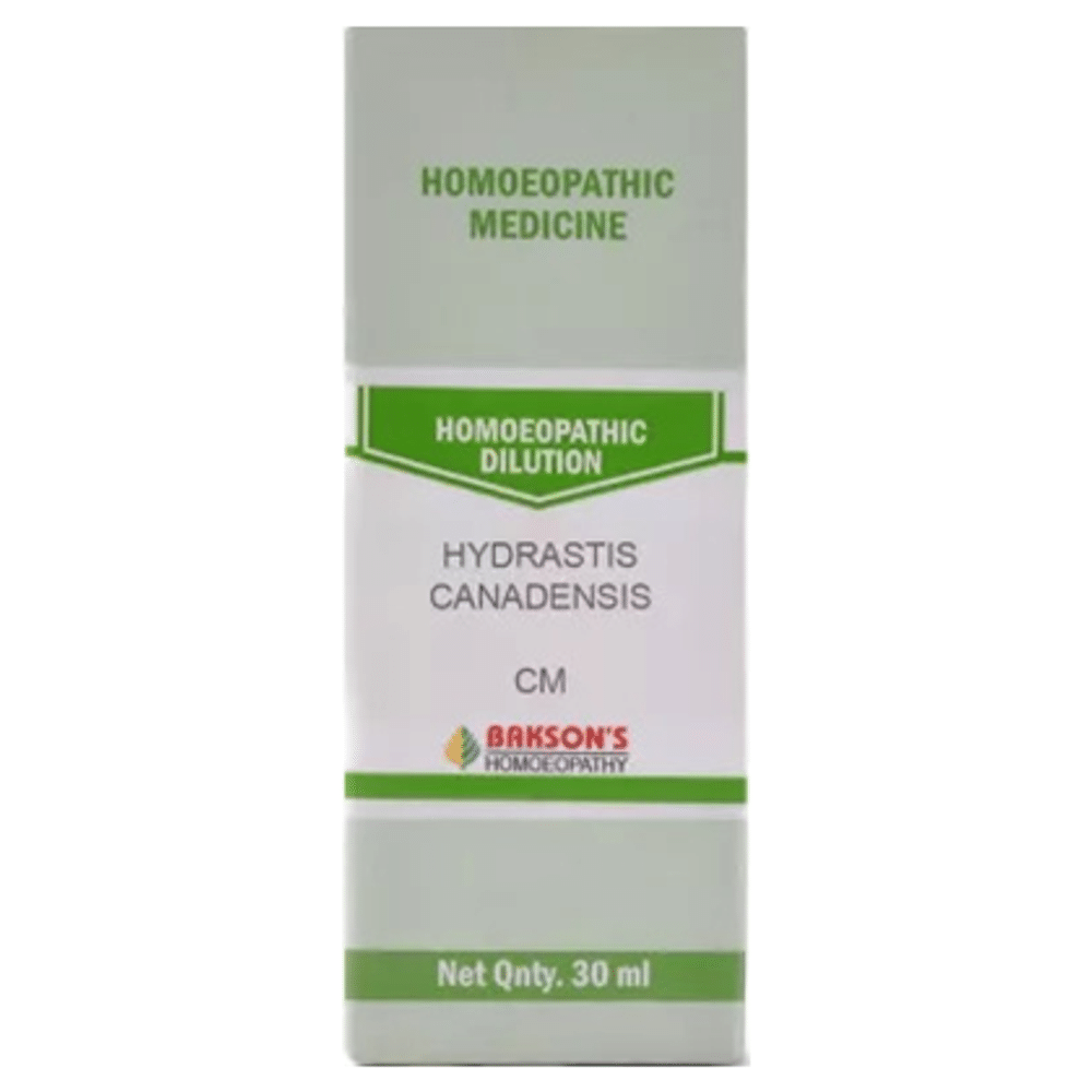 Bakson's Homeopathy Hydrastis Canadensis Dilution CM