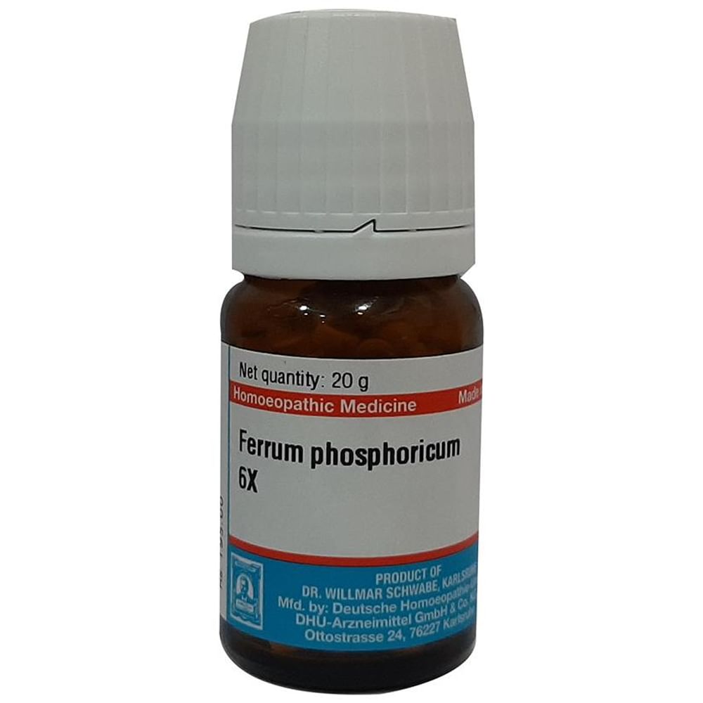 Dr Willmar Schwabe Germany Ferrum Phosphoricum Tablet 6X