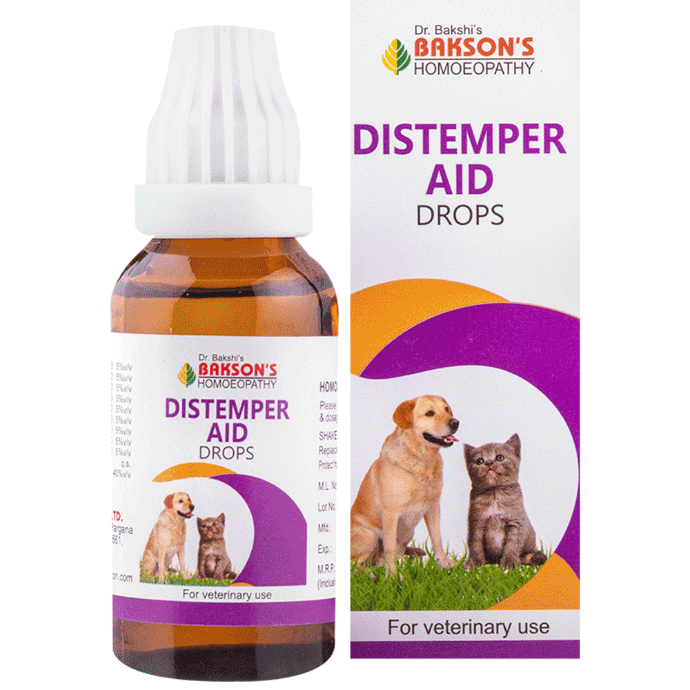 Bakson's Homeopathy Distemper Aid Drop