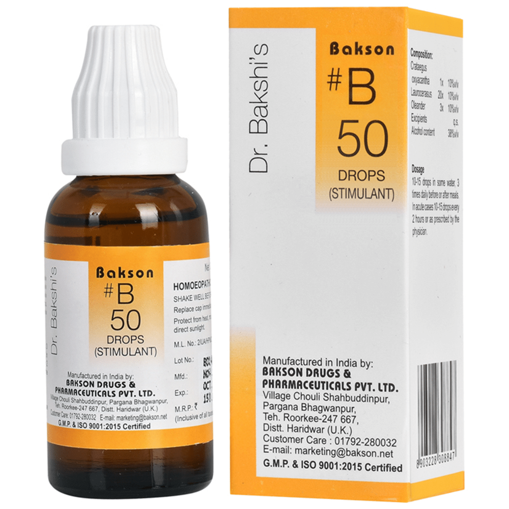 Bakson B50 Stimulant Drop