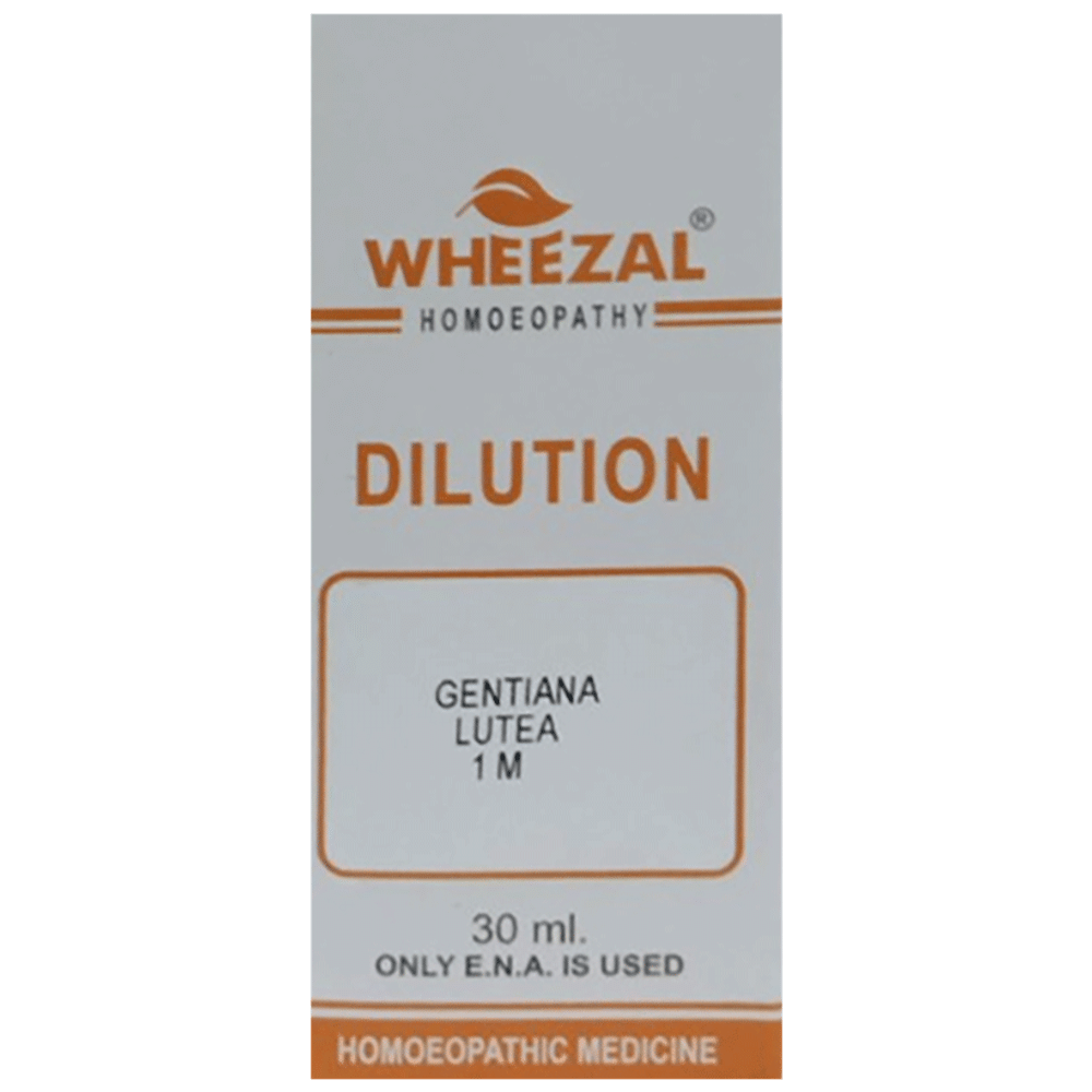 Wheezal Gentiana Lutea Dilution 1M