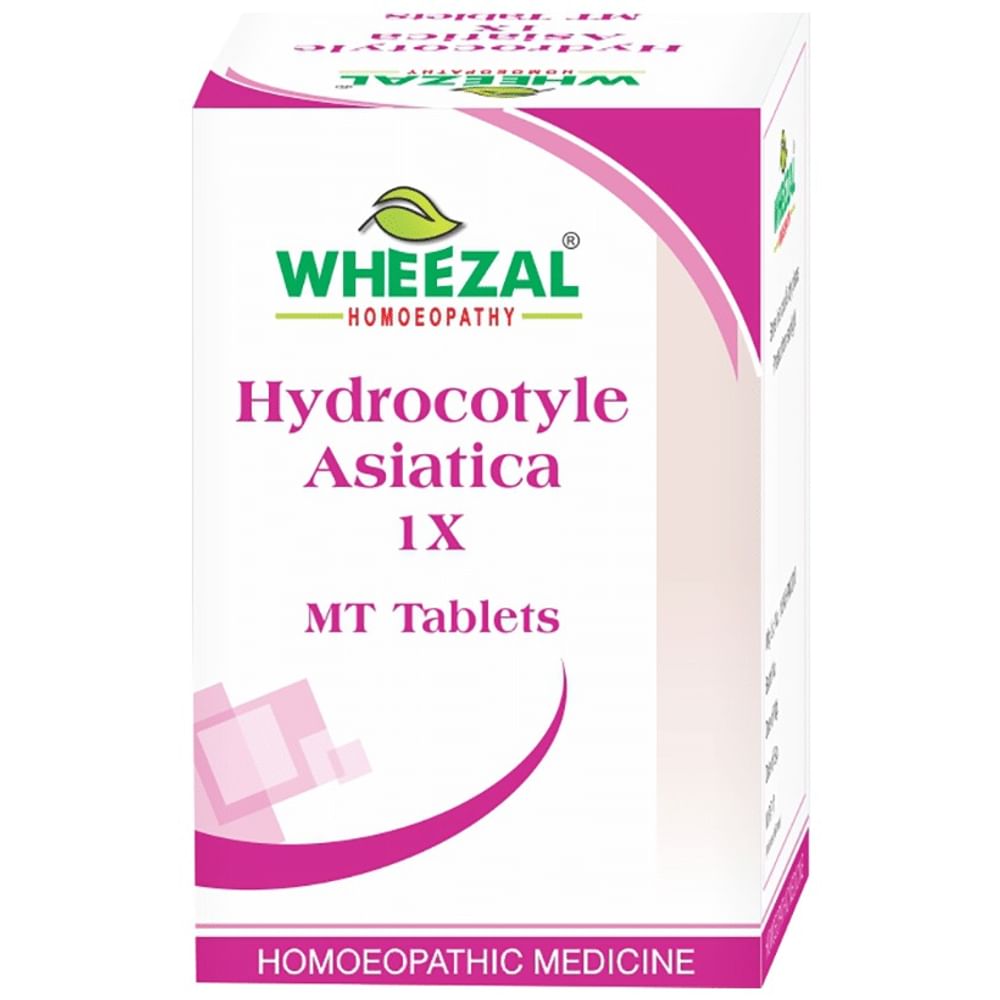 Wheezal Hydrocotyle Asiatica 1X MT Tablet