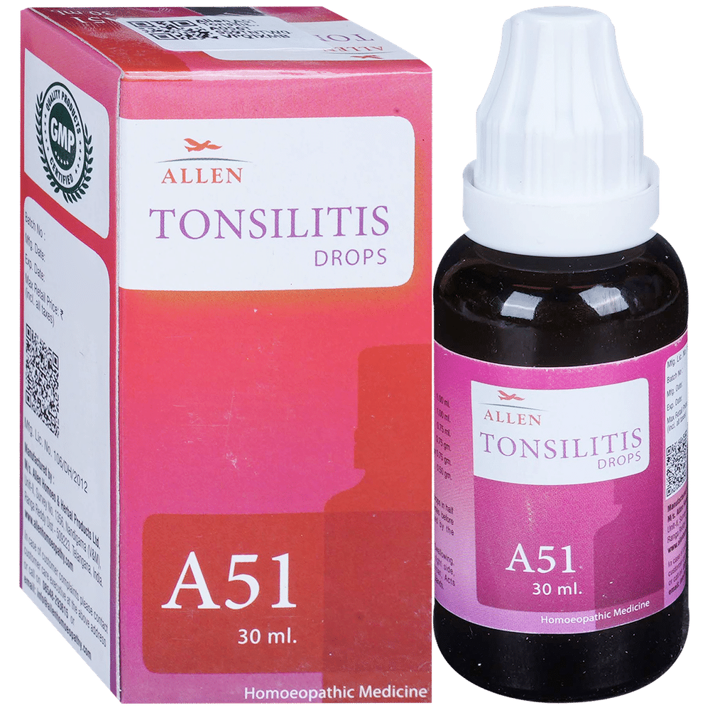 Allen A51 Tonsilitis Drop