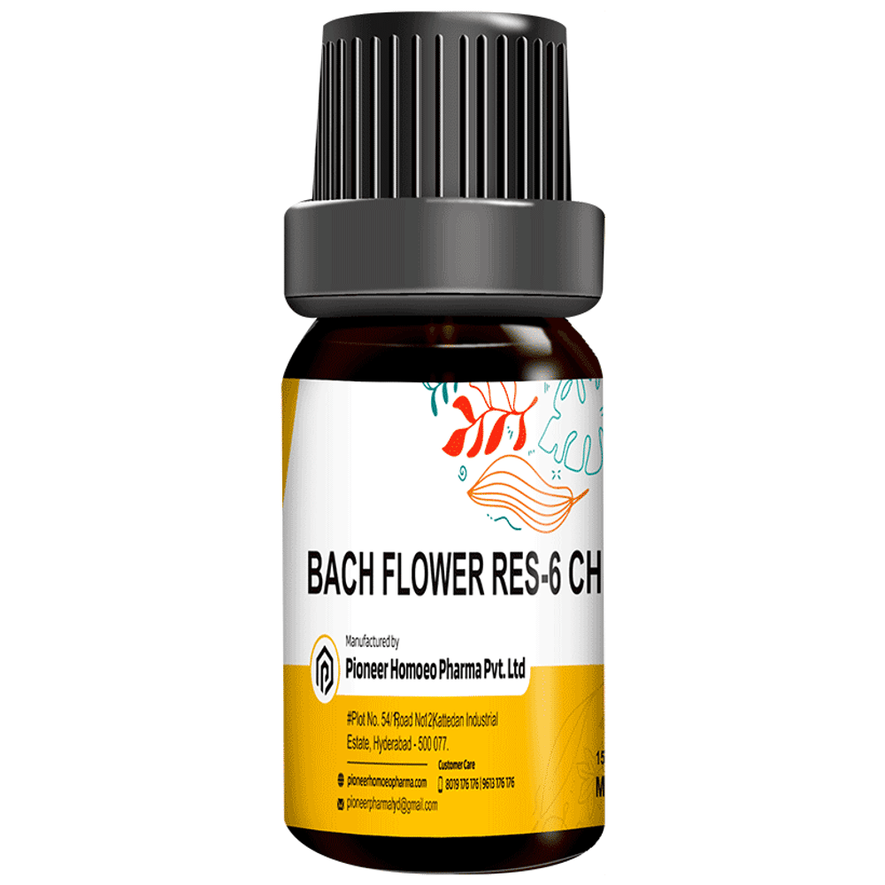 Pioneer Pharma Bach Flower Res Globules Pellets Multidose Pills 6 CH