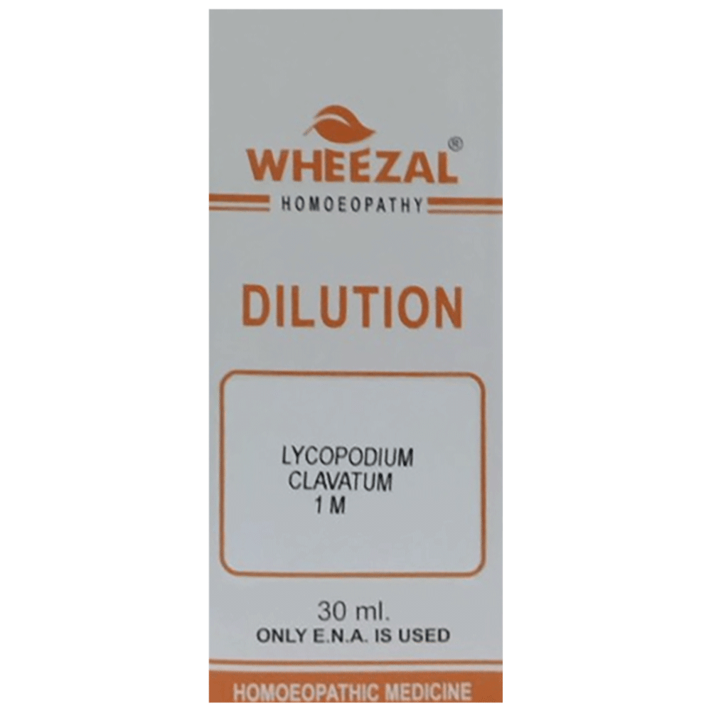 Wheezal Lycopodium C. Dilution 1M