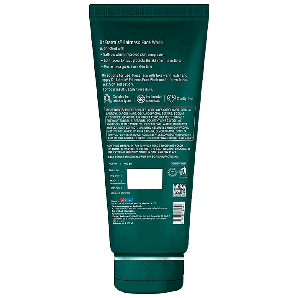 Dr Batra's Fairness Face Wash