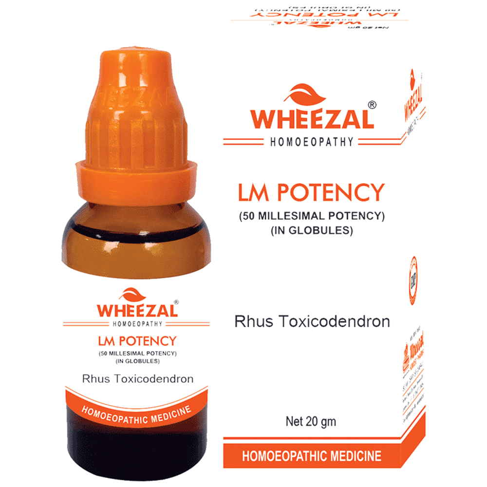 Wheezal Rhus Toxicodendron Globules 0/21 LM