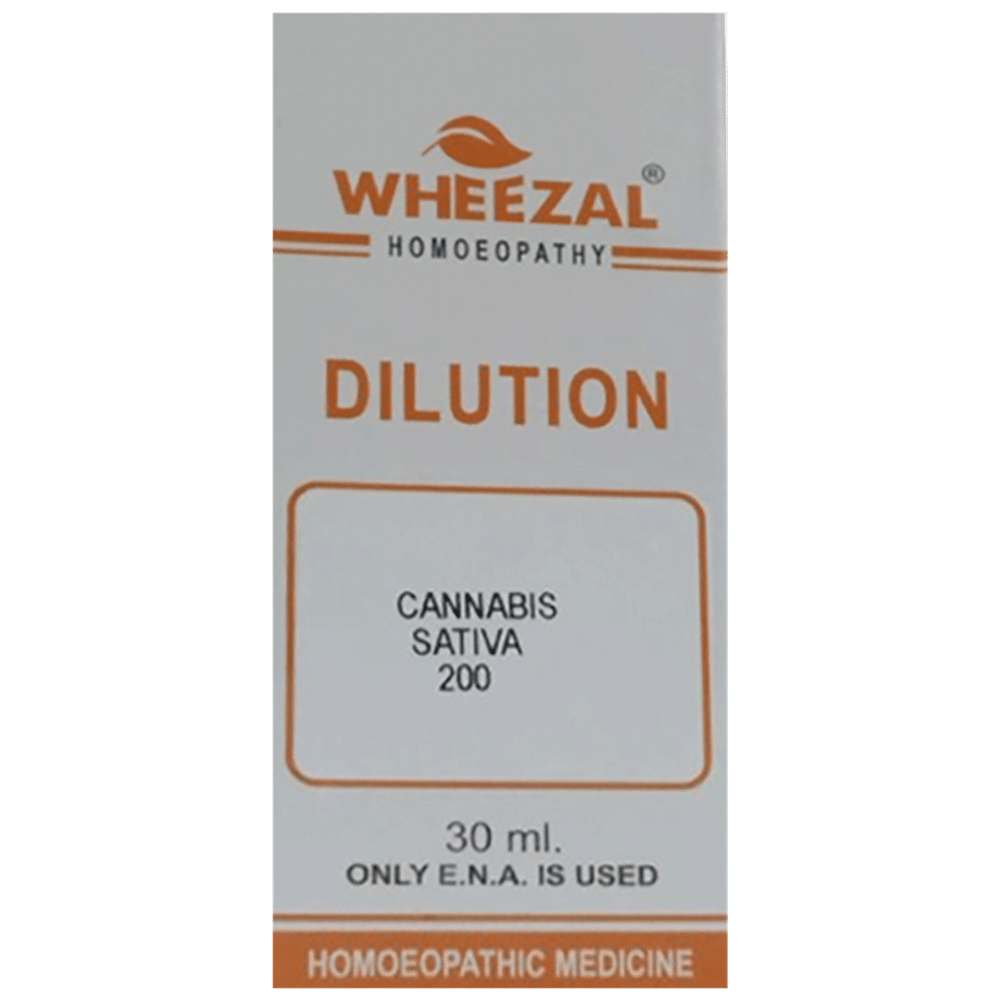 Wheezal Cannabis Sativa Dilution 200