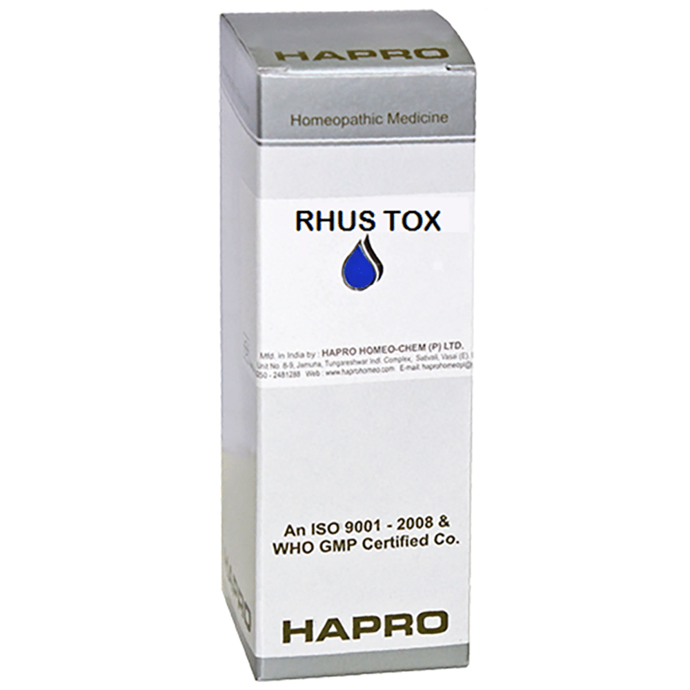 Hapro Rhus Tox Dilution 10M