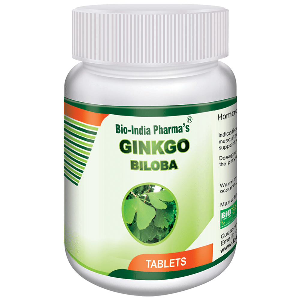 Bio India Ginkgo Biloba Tablet