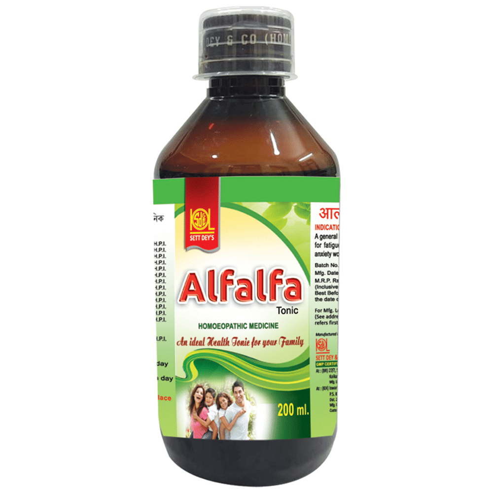 Sett Dey Alfalfa Tonic