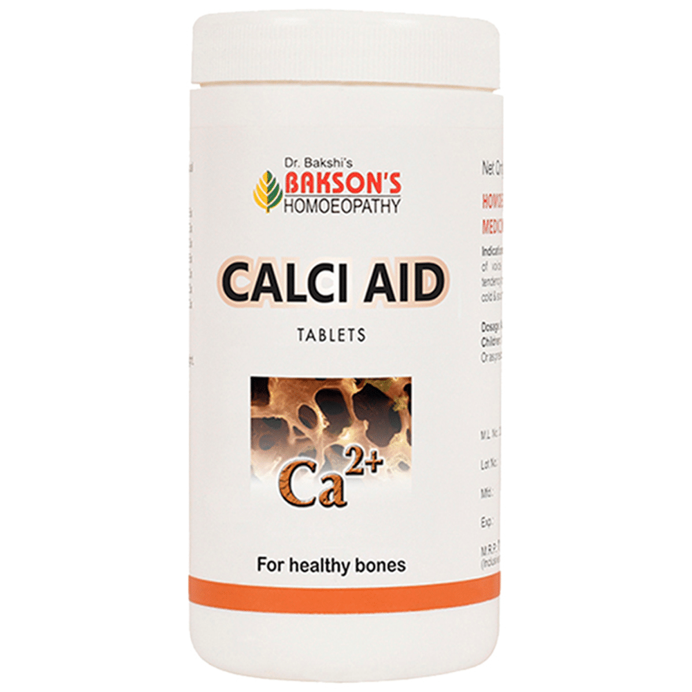 Bakson's Homeopathy Calci Aid Tablet