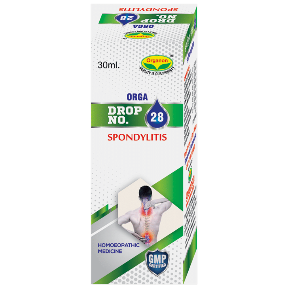 Organon Orga Drop No. 28 Spondylitis