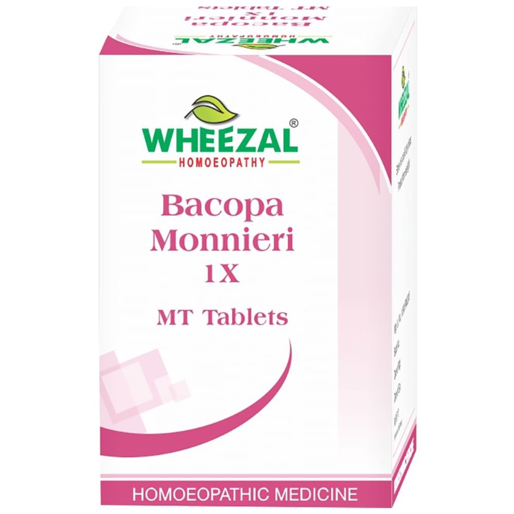 Wheezal Bacopa Monnieri 1X MT Tablet