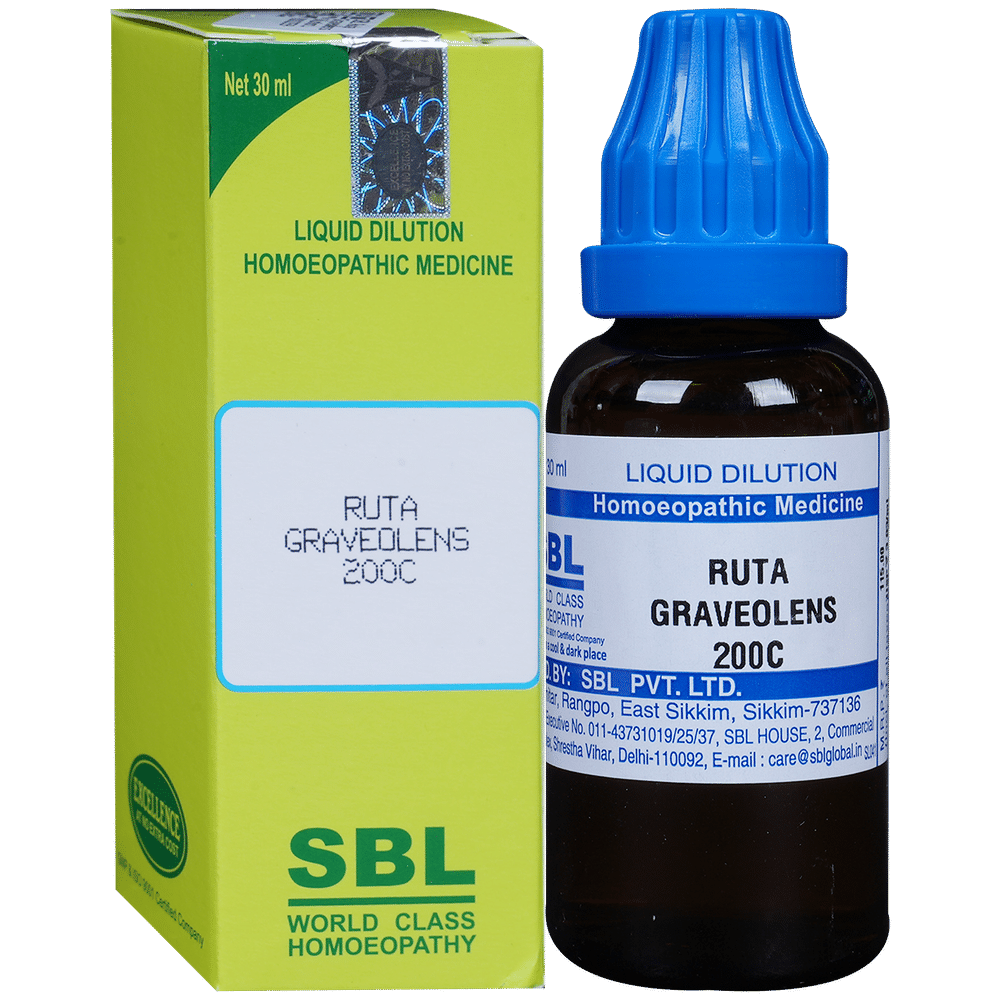 SBL Ruta Graveolens Dilution 200 CH