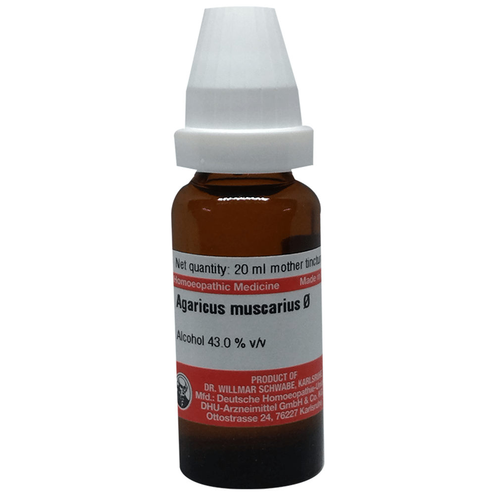 Dr Willmar Schwabe Germany Agaricus Muscarius Mother Tincture Q