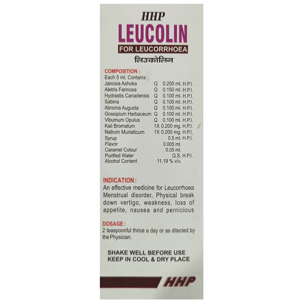 HHP Leucolin  for Leucorrhoea