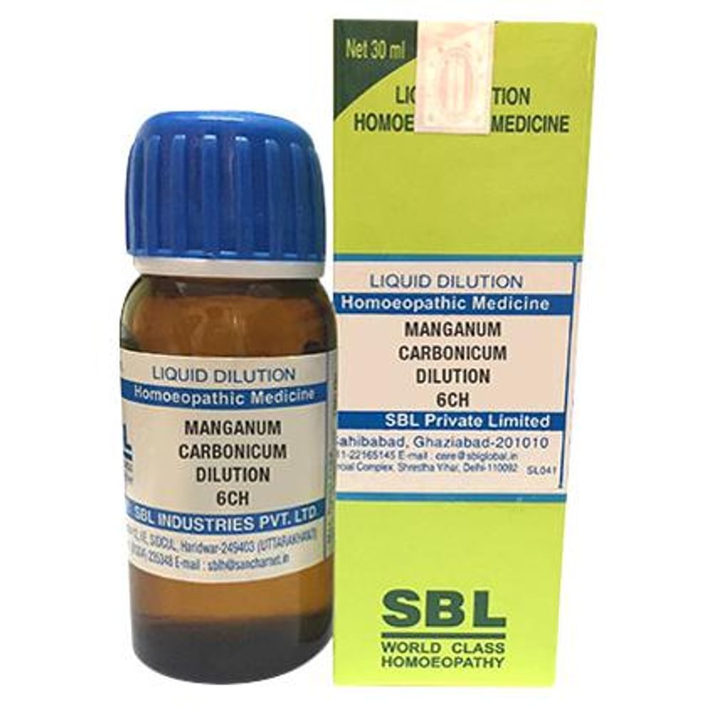 SBL Manganum Carbonicum Dilution 6 CH